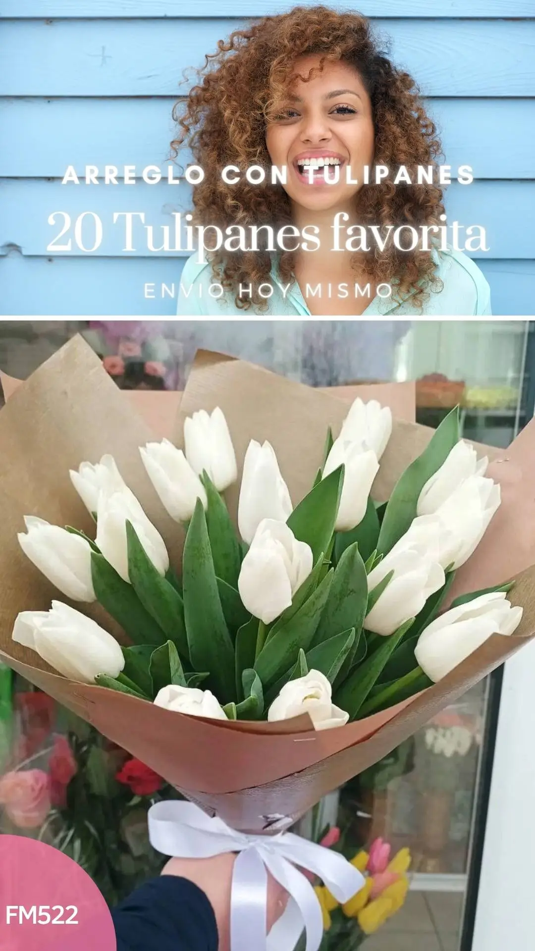 Ramo con tulipanes favorita