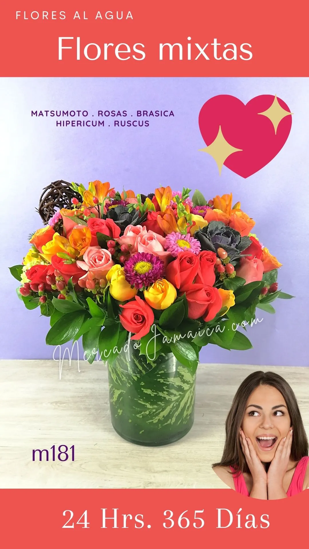 Envia Flores Rosas Naranja Fino Matsumoto !