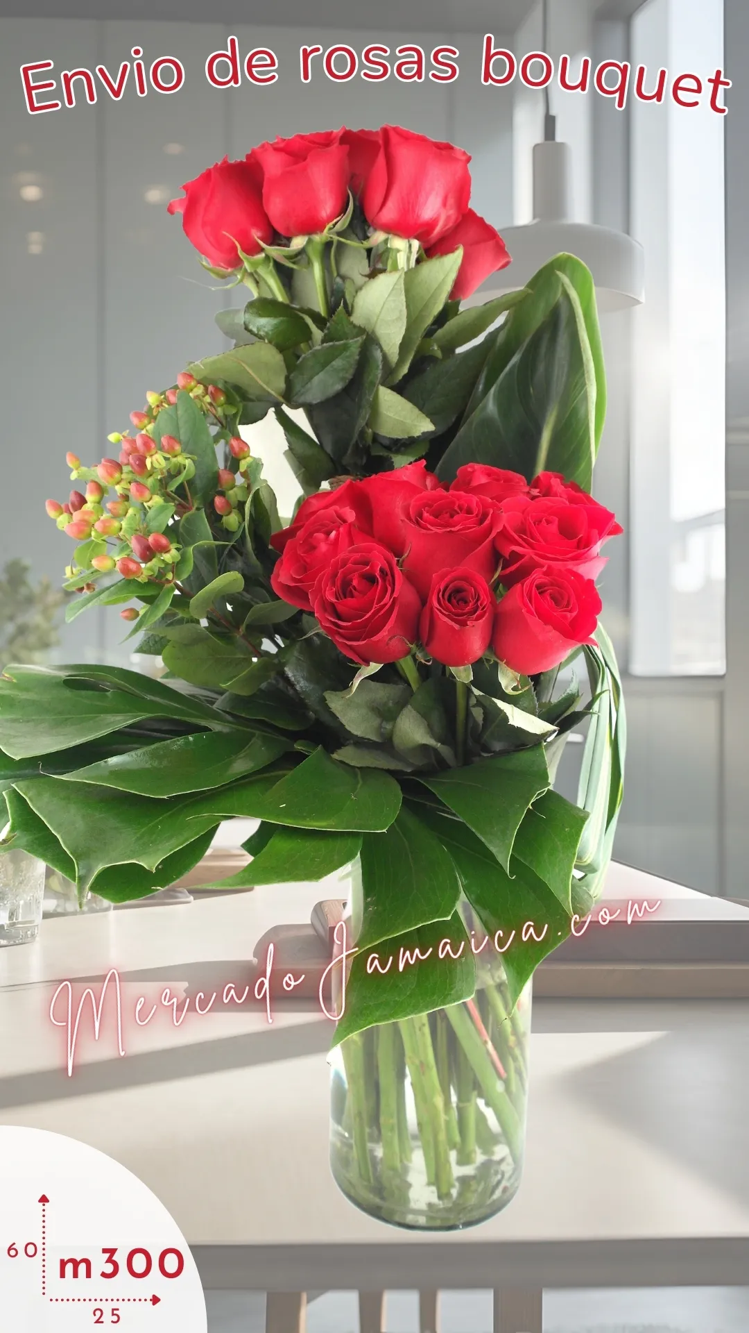 ¡Envío de Rosas Bouquet!