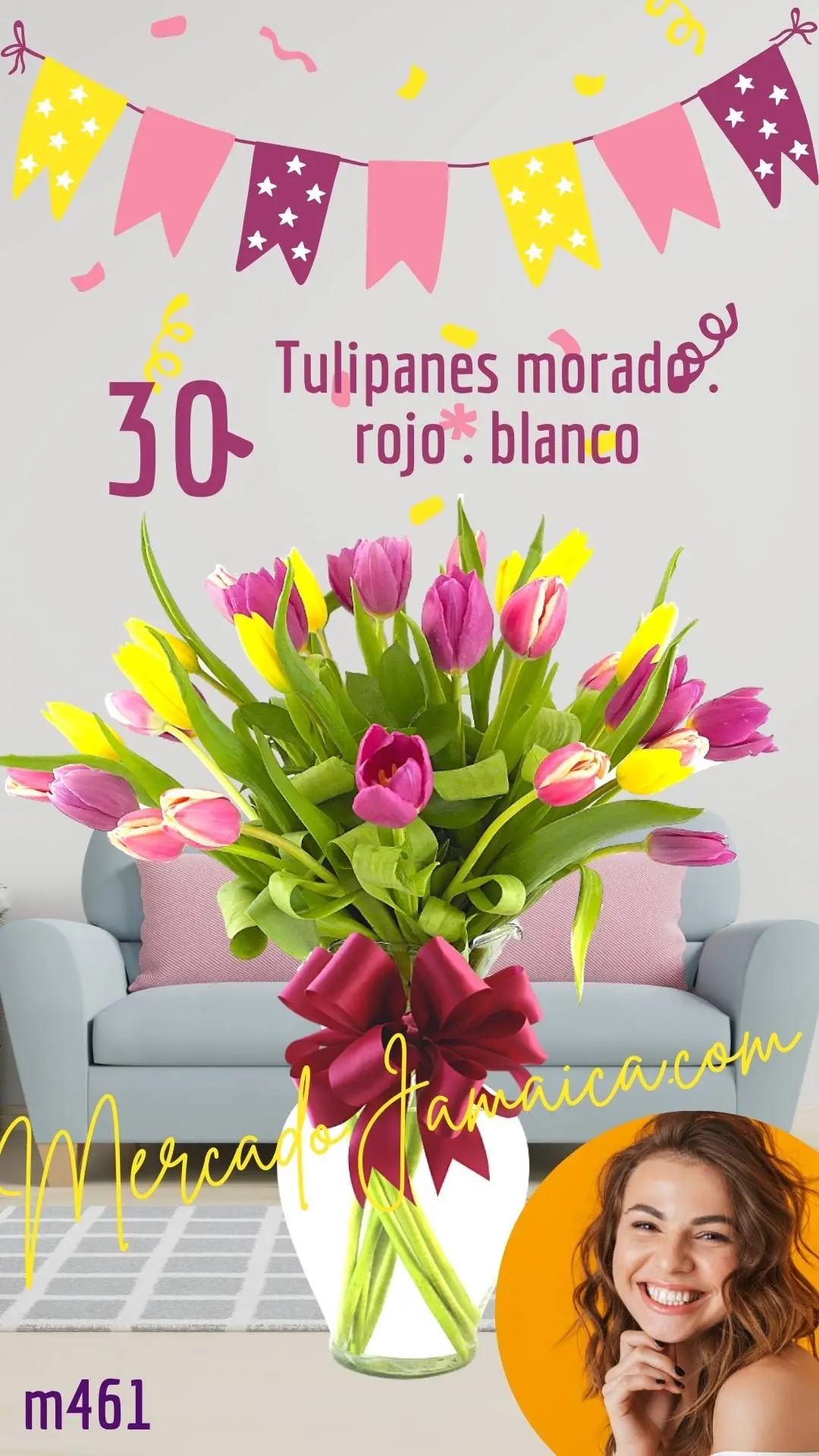 Florerias de Polanco 30 Tulipanes