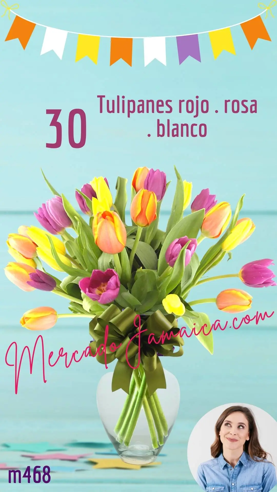 Mercado Jamaica df 30 Tulipanes Montenegro !